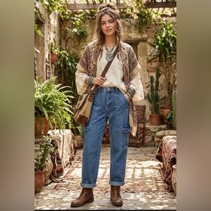 Classic women  Blue Denim Jeans size L